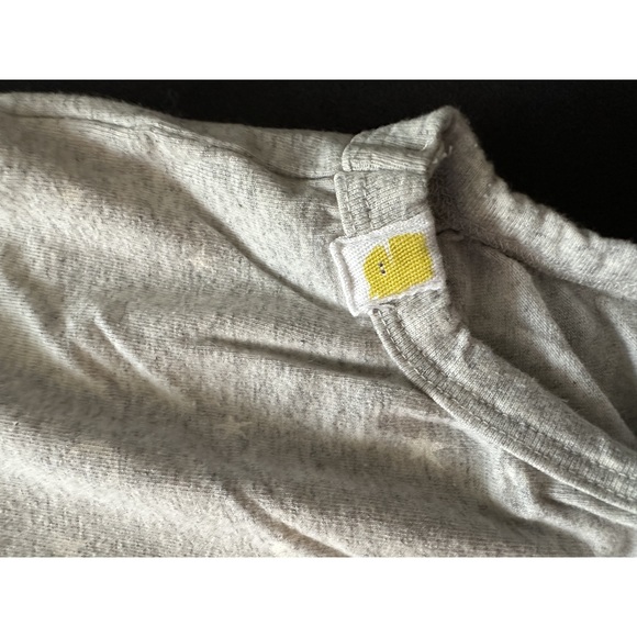 5/$10 Rise little earthling onesie/bodysuit 3-6 months grey and white - Picture 3 of 4